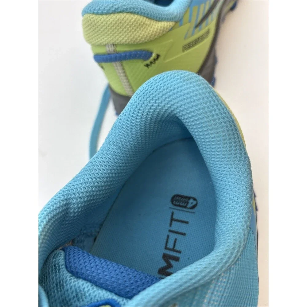 Saucony Peregrine 11 Womens Size 10 Waterproof Trail Running Shoes Royal/lime